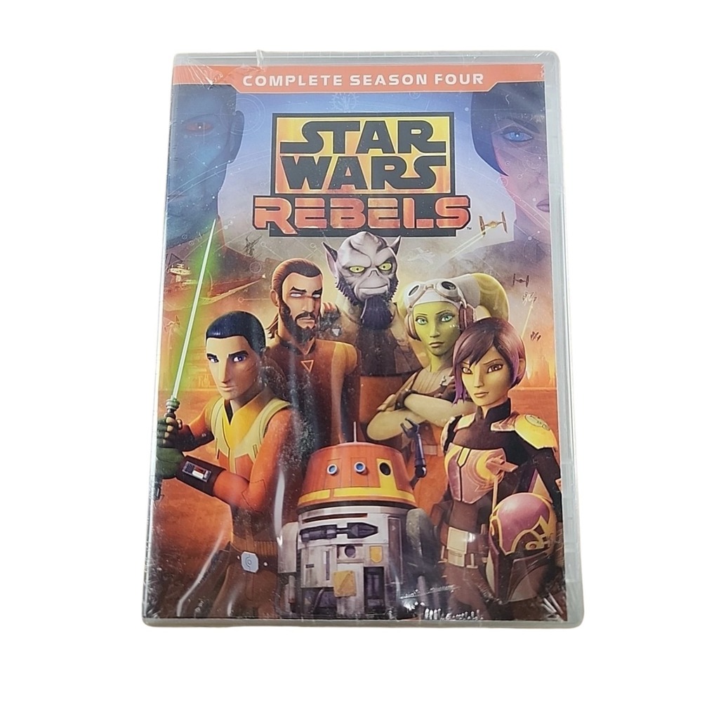 Star Wars Rebels The Complete Season 4 DVD Final Season Animated Series Bin Deal
